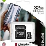 Card Memory Kingstone 32Gb Micro Sd With Adapter